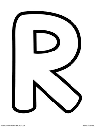 Fortunately, the r programming language provides two letter data objects by default. R Blank Jpg Letter To Teacher Letter R Lettering
