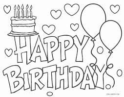 Birthdays coloring pages for kids. Happy Anniversary Coloring Page Awesome Free Printable Happy Birthday Coloring Pag Happy Birthday Coloring Pages Birthday Coloring Pages Happy Birthday Grandma