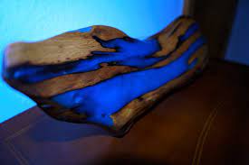 This is my very first piece of driftwood i worked on. Click Picture For Video Driftwood Epoxidharz Epoxy Resin Artwork Woodworking Youtube Wood Resin Epoxy Resin Wood Epoxy Resin