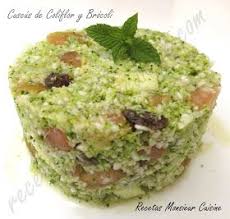 Recetas Monsieur Cuisine Cuscus De Coliflor Y Brocoli Recetas Monsieur Cuisine Comida Etnica Coliflor