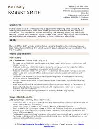 Data Entry Resume Samples Qwikresume