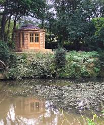 They draw heavily on buddhist, shinto and taoist philosophies and strive to provide a spiritual haven for visitors. Sussex Garden Room August 2019 Rotunda Roundhouses Unique Garden Rooms Yurt Style Eco Buildings