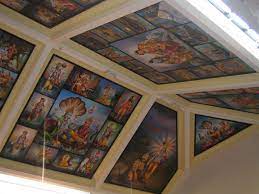 Show off your creative side with vibrant wall art from temple & webster, and make a statement with bold canvas prints and fresh contemporary art. Fibershikhar Temple Wall Ceiling Painting