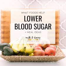 What Foods Help Lower Blood Sugar Immediately (+ Meal Ideas) | Milk & Honey  Nutrition