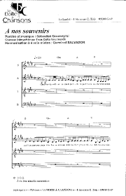 Loading the chords for 'trois cafés gourmand : Notice Bibliographique A Nos Souvenirs Paroles Et Musique Sebastien Gourseyrol Chanson Interpretee Par Trois Cafes Gourmands Harmonisation Pour Choeur A 4 Voix Mixtes Germinal Salvador Bnf Catalogue General Bibliotheque Nationale De France