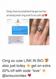 Omg I Love My Boyfriend He Got Me This Amazing Heart Ring And It S So Cute Al Sprint令 2039 22 D Message Today 2034 Babeeeeee Omg This Ring Is Amazing I Look