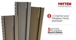 Band board, window lineals, corner post color: Mitten On Twitter If You Re Installing Board Batten Siding Don T Forget To J Channel Your Windows Doors And Eaves First Read All 5 Of Our Must Know Key Points Before You Begin Your