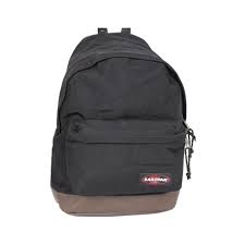 Sacs en cuir de eastpak. Sac A Dos Eastpak Ek811 Noir Uni Fond Cuir Wyoming 008