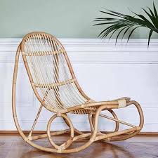 Sika Design Nanny Rocking Chair Natural Rattan Rocking Chair Rocking Chair Cool Chairs