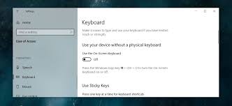 Click it and there should be an option for on screen keyboard. How To Pin The On Screen Keyboard On Windows 10