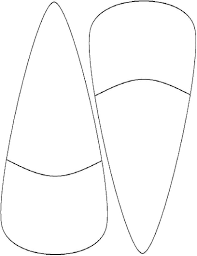 Cut out the letter f template, and trace it onto a sheet of craft foam. Turkey Feather Template Google Search Feather Template Feather Clip Art Turkey Feathers