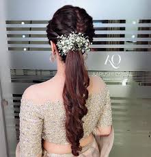Pretty Doable Hairstyles For Thin Hair For Brides Bridesmaids In 2021 Bridal Hairstyle Indian Wedding Elegant Hairstyles Pony Hairstyles