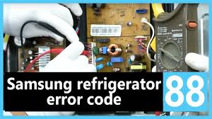 The samsung refrigerator code will disappear and the display will resume normal operations. Samsung Refrigerator Error Codes 88 Causes How Fix Problem