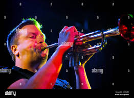 Trumpet horns hi-res stock photography and images