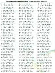 примеры на сложение и вычитание в столбик 2 класс Trenazhery Po Matematike 3 Klass Primery Na Slozhenie Vychitanie Umnozhenie I Delenie Uroki Matematiki Uroki Pisma Matematicheskie Uprazhneniya