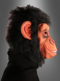 Wer die tierkostüme für fasching besonders mag, kann sich zur nächsten karnevalssitzung für eine verkleidung als pfau entscheiden. Affenmaske Fur Schimpansenkostum Top Preis