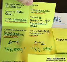 Conditional Statements Interactive Notebook Page Teaching Math Math Interactive Notebook High School Math Lessons
