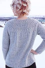 Lately i've been considering designing my own sweater yoke. Knitting A Top Down Yoke Sweater The Easy Eyelet Yoke Sweater Knitatude
