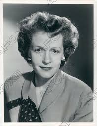 1952 Actress Florence Freeman Known as the Soap Opera Queen Press Photo