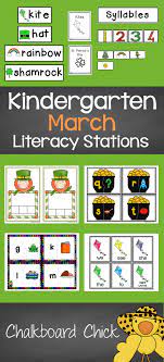 March Kindergarten Literacy Stations Kindergarten Literacy Stations March Kindergarten Literacy Stations