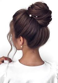 #jeffrey cambells #shoes #boots #hair #high bun #bun #short #blouse #style #fashion #blonde #high waist #high waist short #jeans #nails #fashionista #mode #model #earrings #beautiful #stunning #want. 20 High Bun Updo Wedding Hairstyles For Brides Hi Miss Puff