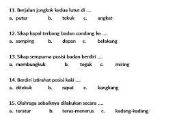 Check spelling or type a new query. Soal Uas Ukk Pjok Penjaskes Kelas 2 Sd Semester 1 Youtube