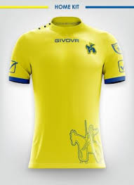 In 2014, the club adopted a predominantly black home kit with thin blue pinstripes before returning to a more traditional design the following season. Ac Chievo Verona 2018 19 Givova Home Away And Third Kits Football Fashion