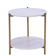 Named after the destination known for tropical relaxation, the key west. White Wooden Small Round End Side Accent Coffee Table Bedroom Living Room Nautical Coffee Tables Home Garden