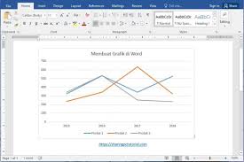 Cara Mudah Membuat Grafik Di Microsoft Word 2016 Lengkap Gambar