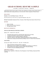 Find out what to include and how to format cv for a student applying for undergraduate and graduate study abroad. How To Write A Grad School Resume Examples Template