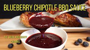 Blueberry Chipotle Bbq Sauce Blueberry Barbecue Sauce Homemade Bbq Sauce Barbecue Sauce Youtube