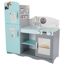 Ponte el dental, futura chef, porque vamos a meter las. Cocina De Juguete Hey Play Con Set De Juguetes Horno Fregadero Estufa Refrigerador Nevera Y Mas Para Ninos Simaro Co