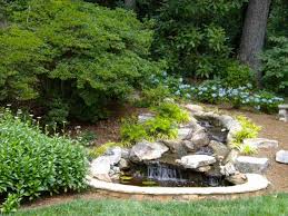 When building such large outdoor waterfalls, you must lay down a flexible liner on the ground between the top of the waterfall and the pond to channel the water. 25 Pond Waterfall Designs And Ideas