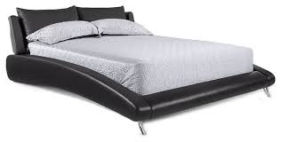 Sure can—and the good news is king size headboards are typically less expensive then a bed set, but or, go the fabric route and pick out a comfortable style featuring linen, polyester, faux leather or velvet. Cadillac Black Leather Platform Bed Contemporary Panel Beds By Zuri Furniture