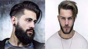Messy and textured or naturally shiny and pulled back, this trendy long men's hairstyle with a short beard is the way to go. 10 New Attractive Hairstyles For Men 2017 2018 10 Most Attractive Men S Hairstyles 2017 Youtube