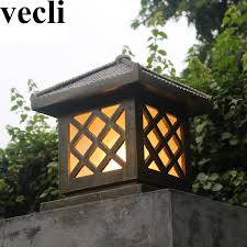 New Classical Resin Creative Focos Jardin Exterior Garden Villa Residential Corridor Outdoor Lamp Post Lights Outdoor Landscape Lighting Aliexpress