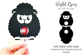 Download Lamb Lollipop Holder Design Svg Dxf Eps Files 516580 Svgs Design Bundles