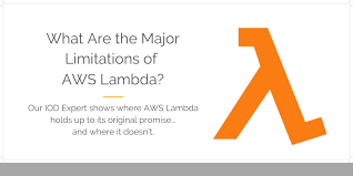Check out some of the best practices of one of aws's most popular services here. Aws Lambda S Major Limitations Iod