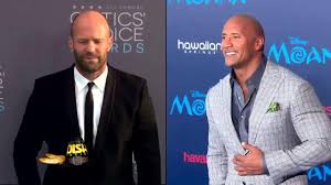 This is also taking into consideration that she might be sporting a heel, though it does not seem to be a platform shoe. Exclusive Jason Statham Getting Help To Measure Up To The Rock Youtube