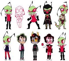 Zim In Different Kind Of Au S Invader Zim Au S Homestuck Steven Universe Crossovers Fandooms Invader Zim Characters Invader Zim Dib Invader Zim