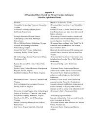 Download indiana counties in alphabetical order for free. Pdf Legacy Project 13 334 Appendix B 3d Scanning Efforts Outside The Virtual Curation Laboratory Listed In Alphabetical Order Bernard Means Academia Edu