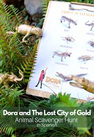 Create a free account and complete the premium video experience. Spanish Language Animal Scavenger Hunt Inspired By Dora And The Lost City Of Gold No Time For Flash Cards
