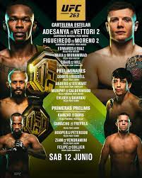 Don't miss a single strike of ufc 263, featuring the middleweight title fight between israel adesanya and marvin vettori and the flyweight title fight rematch between deiveson figueiredo and brandon. Ufc Fotos Facebook