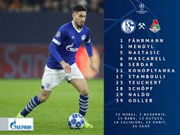 Schalke  cl  schalke formation  system  8 suat serdar. Fc Schalke 04 On Twitter Our Xi For Our Final Championsleague Group Stage Match S04lmfc S04