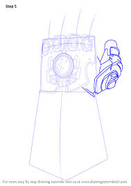 Learn How To Draw The Infinity Gauntlet From Avengers Infinity War Avengers Infinity War Step By Step D The Infinity Gauntlet Infinity Drawings Drawings