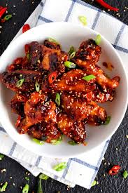 Spicy Korean Gochujang Chicken Wings Lord Byron S Kitchen