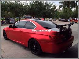 Satin Red Chrome Matt Vinyl Wrap Film For Car Wrapping With Air Bubble Free Car Stickers Sheets 1 52x20m Roll Free Shipping Film For Car Film Redfilm Wrapping Aliexpress