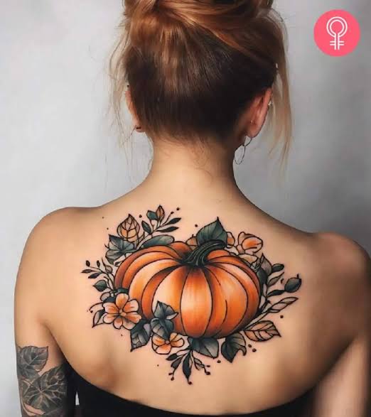 8 Awesome Pumpkin Tattoo Ideas And Designs With Meanings