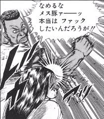 なめる な メスブタ