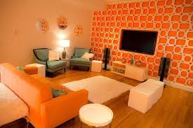 Painting the entire room in a bold orange will make the room feel smaller and more. Refreshing Orange Black Decorating Ideas That Abound With Luxury Photographs Decoratorist